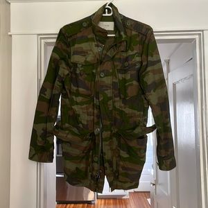 Jcrew camo jacket